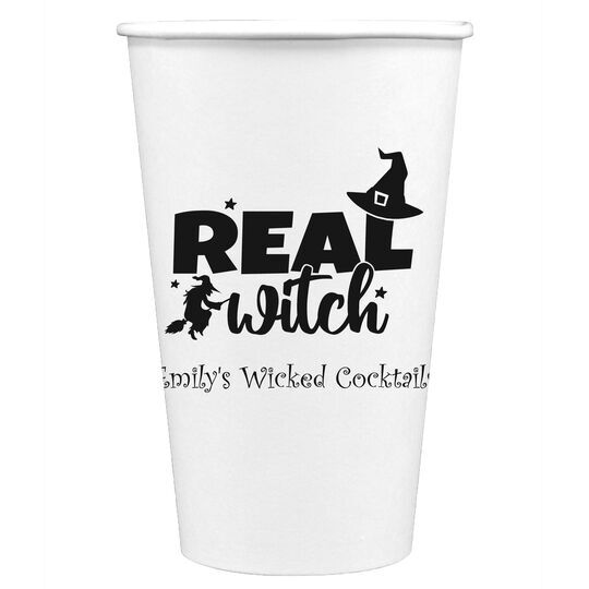 Real Witch Paper Coffee Cups